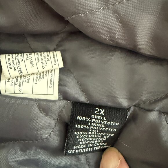 Below Zero 2-in-1 jacket size 2X - Picture 4 of 7